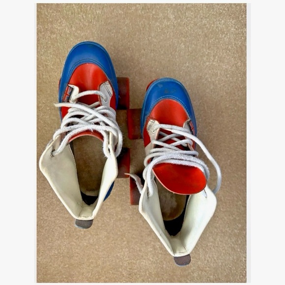 Vintage 1970s GOLA Roller Skates - Leather Retro Disco Dreams, Made in England - Picture 12 of 15